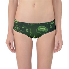 Bacteria-virus-seamless-pattern-inversion Classic Bikini Bottoms by Simbadda