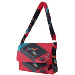 Gaming Console Video Full Print Messenger Bag (s) by Grandong