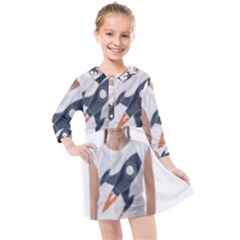 Img 20230716 195940 Img 20230716 200008 Kids  Quarter Sleeve Shirt Dress by 3147330