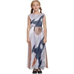 Img 20230716 195940 Img 20230716 200008 Kids  Satin Sleeveless Maxi Dress by 3147330