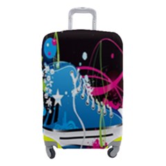 Sneakers Shoes Patterns Bright Luggage Cover (small) by Proyonanggan