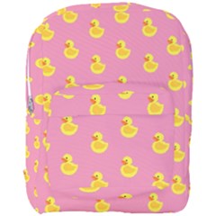 Rubber Duck Pattern Full Print Backpack by Valentinaart