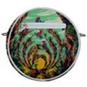 Monkey Tiger Bird Parrot Forest Jungle Style Crossbody Circle Bag View2