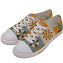 Nautical Elements Collection Men s Low Top Canvas Sneakers View2