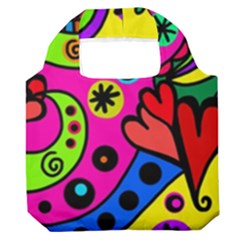 Seamless Doodle Premium Foldable Grocery Recycle Bag by Bangk1t