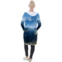 Futuristic City Fantasy Scifi Hooded Pocket Cardigan View2