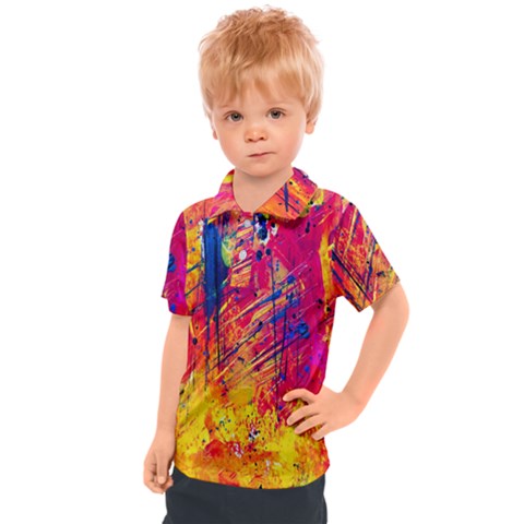 Various Colors Kids  Polo Tee by artworkshop