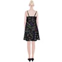 Mathematics  Physics Maths Math Pattern Spaghetti Strap Velvet Dress View2