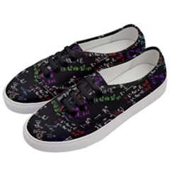 Mathematics  Physics Maths Math Pattern Women s Classic Low Top Sneakers by Grandong