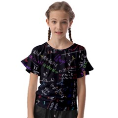 Mathematics  Physics Maths Math Pattern Kids  Cut Out Flutter Sleeves by Grandong