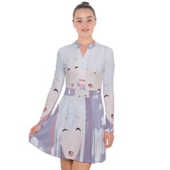 Emilia Rezero Long Sleeve Panel Dress by artworkshop