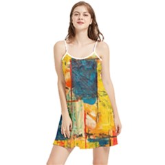 Wall Art Summer Frill Dress by artworkshop