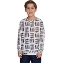 Sketchy Bear Kiddos Kids  Crewneck Sweatshirt View1