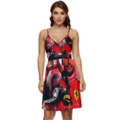 Carlos Sainz V-neck Pocket Summer Dress  by Boster123