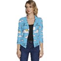 Sky Pattern Women s Casual 3/4 Sleeve Spring Jacket View1