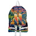 Waves Rainbow Sea Foldable Lightweight Backpack View2