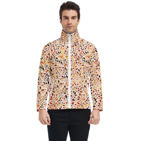 Autumn Leaves Pattern Men s Bomber Jacket by pakminggu