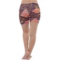 Tropical Fish Lightweight Velour Yoga Shorts View4