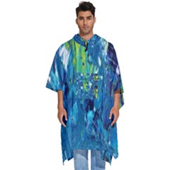 Painting-01 Men s Hooded Rain Ponchos by nateshop