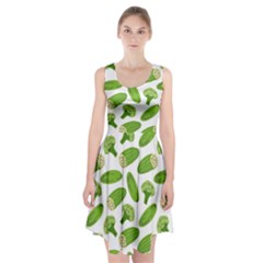 Vegetable Pattern With Composition Broccoli Racerback Midi Dress by pakminggu