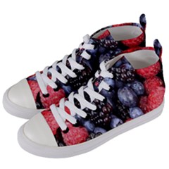 Berries-01 Women s Mid-top Canvas Sneakers by nateshop