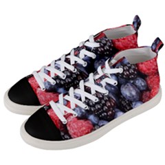 Berries-01 Men s Mid-top Canvas Sneakers by nateshop