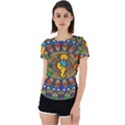 Dead Dancing Bears Grateful Dead Pattern Back Cut Out Sport T-Shirt View1