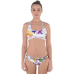 Mathematics Formula Physics School Cross Back Hipster Bikini Set by Bedest