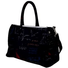 Math Mathematics Pattern Duffel Travel Bag by pakminggu