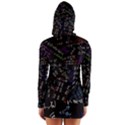 Mathematics  Physics Maths Math Pattern Long Sleeve Hooded T-shirt View2