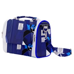 Tardis-doctor-who Satchel Shoulder Bag by Cowasu