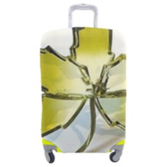 Life Is Beautiful And Green Luggage Cover (medium) by Humidesigner786