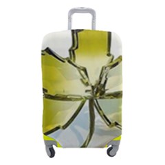 Life Is Beautiful And Green Luggage Cover (small) by Humidesigner786