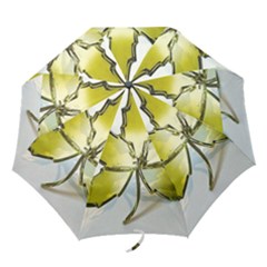 Life Is Beautiful And Green Folding Umbrellas by Humidesigner786