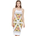 Pizza-slice-food-italian Bodycon Cross Back Summer Dress View1