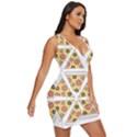 Pizza-slice-food-italian Draped Bodycon Dress View3