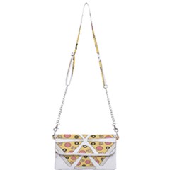 Pizza-slice-food-italian Mini Crossbody Handbag by Sarkoni