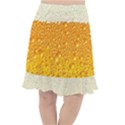 Bubble-beer Fishtail Chiffon Skirt View1