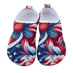 America Pattern Men s Sock-style Water Shoes by Valentinaart