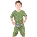 Map Earth World Russia Europe Kids  T-Shirt and Shorts Set View1