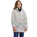 London City Map Kids  Hooded Longline Puffer Jacket View1