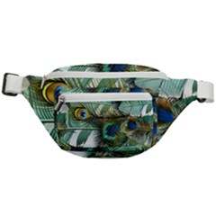 Peacock Feathers Fanny Pack by Bedest