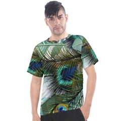 Peacock Feathers Men s Sport Top by Bedest