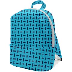 Pattern-123 Zip Up Backpack by nateshop