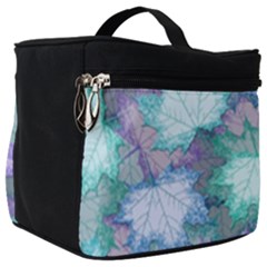 Leaves Glitter Background Winter Make Up Travel Bag (big) by Proyonanggan