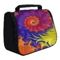 Fractal Spiral Bright Colors Full Print Travel Pouch (Small) View2