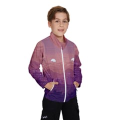 Aesthetic Pixel Art Landscape Kids  Windbreaker by Sarkoni