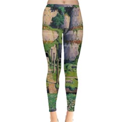 Painting Scenery Inside Out Leggings by Sarkoni