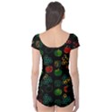 Apples Honey Honeycombs Pattern Boyleg Leotard  View2