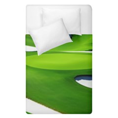 Golf Course Par Green Duvet Cover Double Side (single Size) by Sarkoni